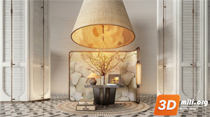 Lobby Decoration Skp Files 